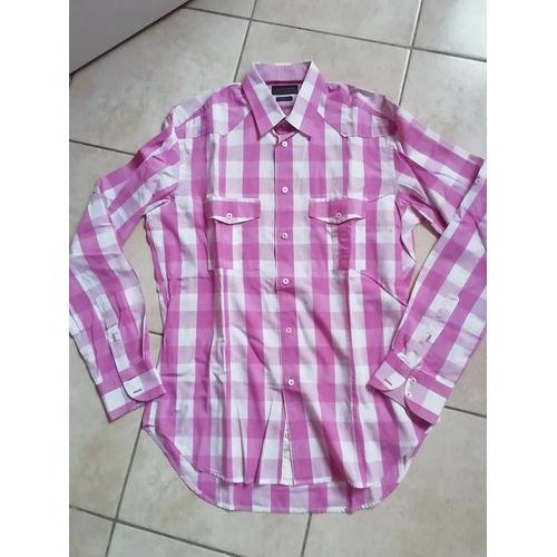 Chemise Manches Longues Homme Zara Man Taille M Etat Comme Neuve!