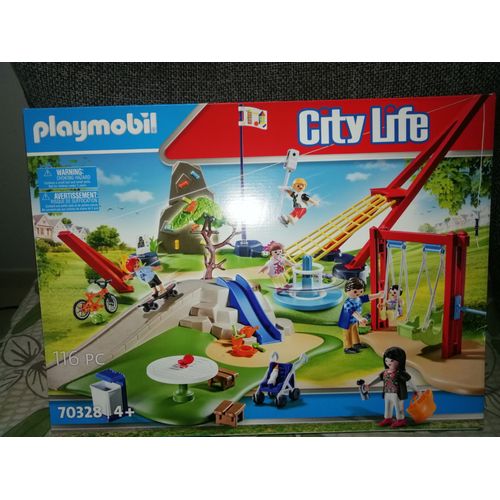 Playmobil City Life 70328 - Parc De Jeux