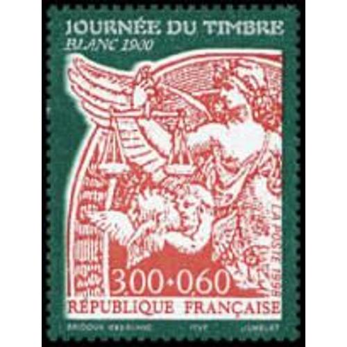 Journée Du Timbre : "Blanc 1900" Année 1998 N° 3135 Yvert Et Tellier Luxe