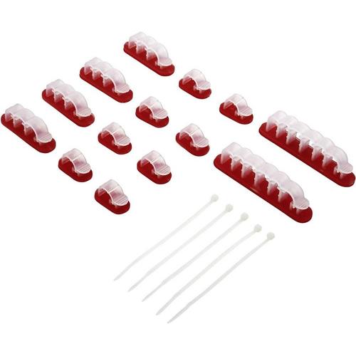 Support de câble TRU COMPONENTS WCM-SET-TT 1386629 transparent 19 pc(s)