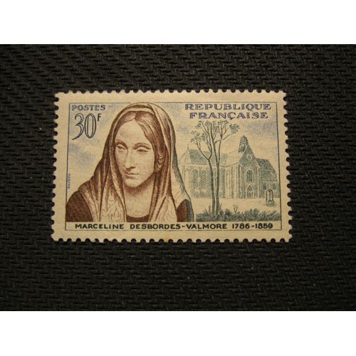Timbre "Marceline Desbordes-Valmore 1786-1859" 1959 - Y&t N° 1214