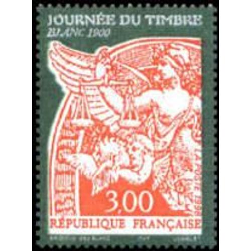 Journée Du Timbre : "Blanc 1900" Année 1998 N° 3136 Yvert Et Tellier Luxe