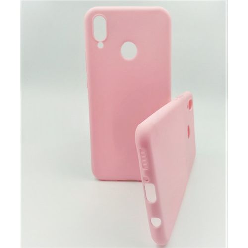 Coque Silicone Liquide Rose Pour Huawei P Smart + Plus 2019
