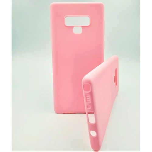 Coque Silicone Liquide Rose Pour Samsung Galaxy Note 9