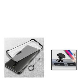 Kit Support Magnétique De Voiture + Coque Sans Bordures Pour Xiaomi Redmi 8