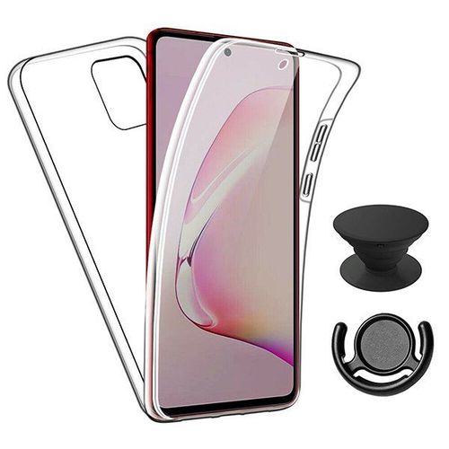 Kit Coque 3x1 360° Anti Choc + 1 Gripholder + 1 Support Gripholder Noir Pour Huawei P Smart 2020