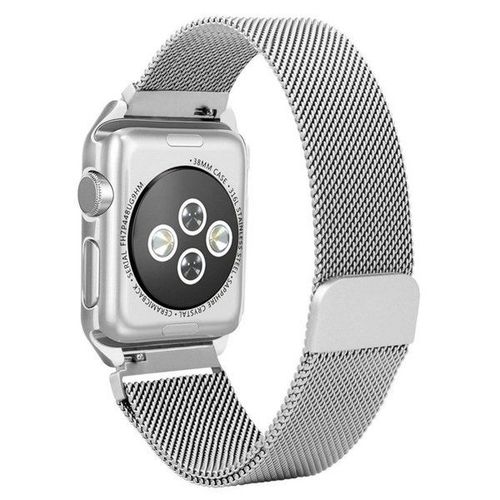 Bracelet Milanese Loop Fermoir Magnétique - Apple Watch Serie 5 - 40mm - Gris