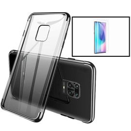 Kit Verre Trempé Nano Incurvé Uv + Coque Slimarmor Pour Xiaomi Mi 10 5g - Noir