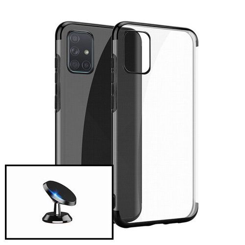 Kit Support Magnétique De Voiture + Coque Slimarmor Pour Huawei P Smart 2020 - Noir