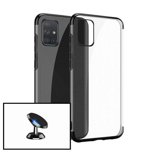 Kit Support Magnétique De Voiture + Coque Slimarmor Pour Samsung Galaxy A41 - Noir