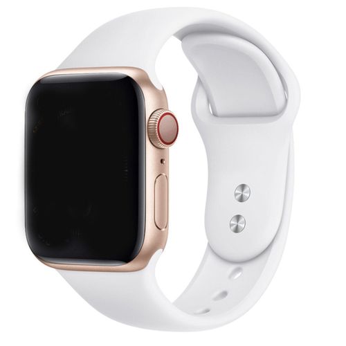 Bracelet Smoothsilicone - Apple Watch Series 4 - 44mm - Blanc