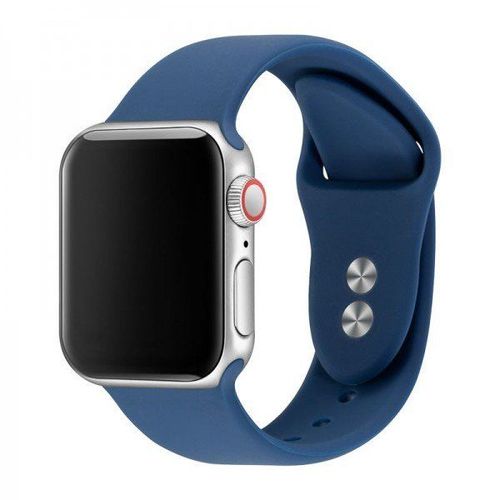 Bracelet Smoothsilicone - Apple Watch Series 4 - 44mm - Bleu Foncé