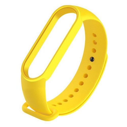 Bracelet Smoothsilicone - Xiaomi Mi Band 3 - Jaune