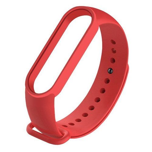 Bracelet Smoothsilicone - Xiaomi Mi Band 5 - Rouge