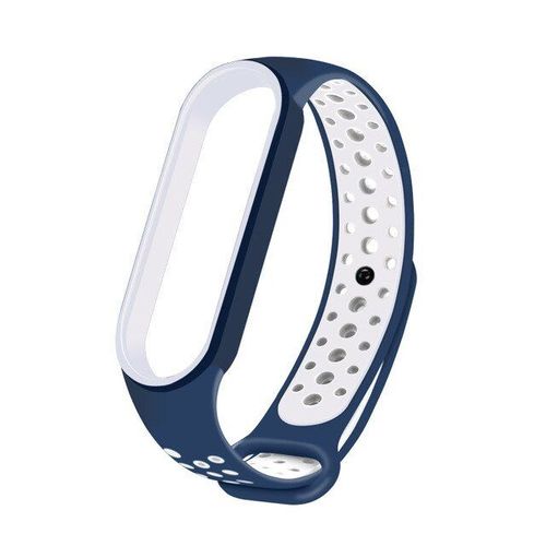Bracelet Sportystyle - Xiaomi Mi Band 3 - Bleu / Blanc