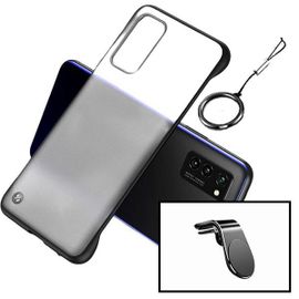 Kit Support Magnétique L Pour Voiture + Coque Sans Bordures Pour Xiaomi Redmi 8