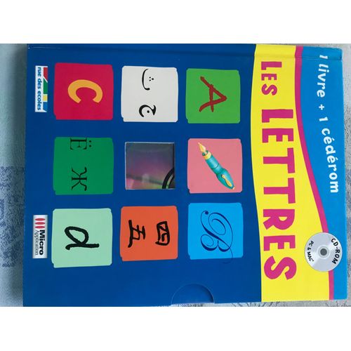 Les Lettres - Rue Des Écoles - Livre & Cédérom - Initiation Langues Étrangères - Alphabets D Ailleurs - Invention De L Écriture - Jeux De Mots-Quiz- Activités À Imprimer- Comptines- À Partir De 6 Ans