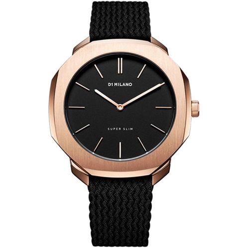 Montre D1 Milano Super Slim Sspl02 - Analogique Quartz Pour Femme En Tissu