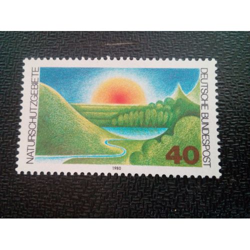 Timbre Allemagne / Rfa Yt 895 Nature Protégée 1980 ( 0031004 )