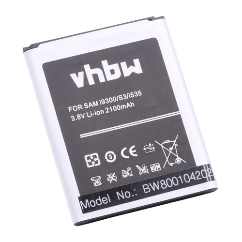 Vhbw Batterie Compatible Avec Samsung Progre 4g Lte, Sc-03e, Sch-I879, Sch-J021, Sch-R530 Smartphone (2100mah, 3,8v, Li-Ion) Avec Nfc