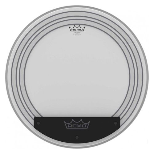 Remo Pw-1122-00 - Peau Powersonic Sablée 22" Pour Grosse Caisse, Avec Anneaux Internes
