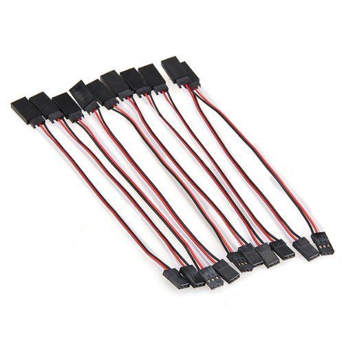 2015 Chaud 10x150mm Rc Servo Rallonge Câble Fil Pour Rc Modèle Jouets