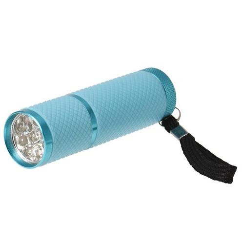 Mini Lampe De Poche De Torche De Polymérisation De Lumière De Dessiccateur Pour Le Vernis À Ongles De Gel Uv (Bleu) 