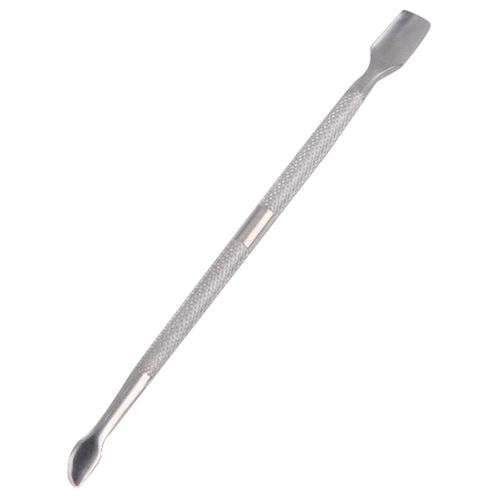 Monja 1 Pièce Acier Inoxydable Ongle Corné Cheville Poussoir Dissolvant Couteau Coupe Pinces Ciseaux Double Tête Fichier Peau Morte 
