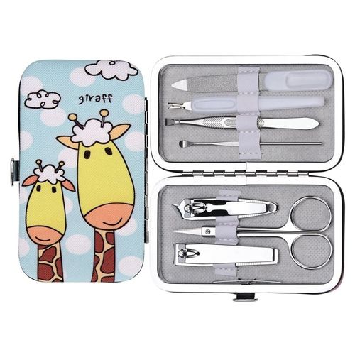 Kit De Manucure Pour Enfants Ensemble De Coupe-Ongles En Acier Inoxydable Kit De Toilettage Manucure Et Pédicure Personnelle 7 En 1 Pour Enfants-01 