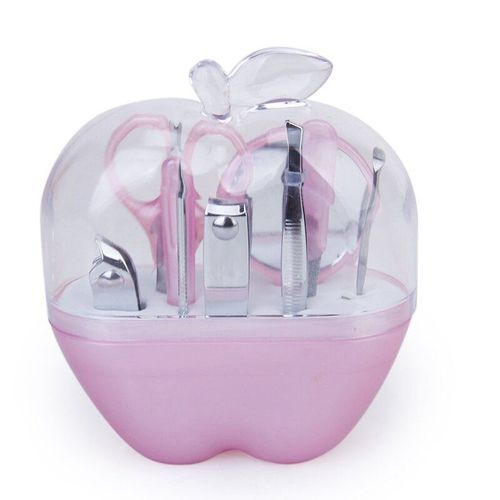 9 Pièces Ensemble De Manucure Grand Pour Nuptiale Douche Favours Cadeau Fête Cadeaux De Mariage Voyage-Rose 