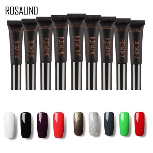 Rosalind Gel 18 Ml Dawdler Gel Vernis À Ongles Couleur Unie Tremper Uv Led 01-30 Longue Durée Semi Permanent 