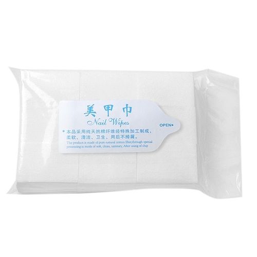 Serviette À Ongles Gel Dissolvant De Vernis Utilisation De Salon Professionnel Ou Usage Domestique Manucure Lingettes Non Pelucheuses Coton Charpie 