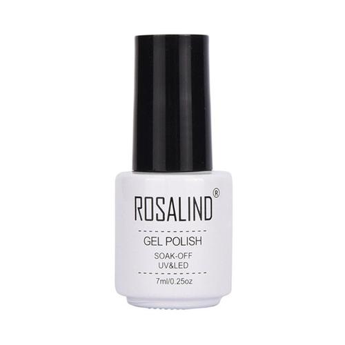 Rosalind 7ml Vernis Gel Diamant Hybride Ongles Art Semi Permanent Tremper Hors Uv Gel Blanc Ensemble De Vernis À Ongles Pour Manucure Haut W02 