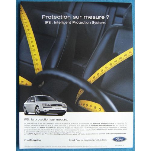 Publicité Papier - Voiture Ford Mondeo De 2002
