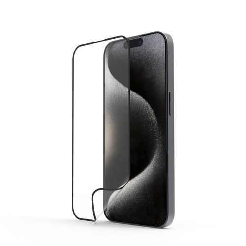 Verre De Protection "Super Hybrid" Pr Apple Iphone 15 Pro, Aide Pose