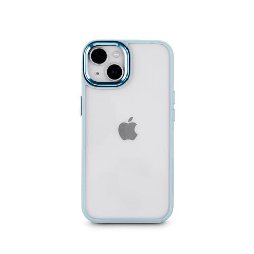 Coque Pr Port. "Cam Protect" Pr Apple Iphone 13, Trsp., Bleu