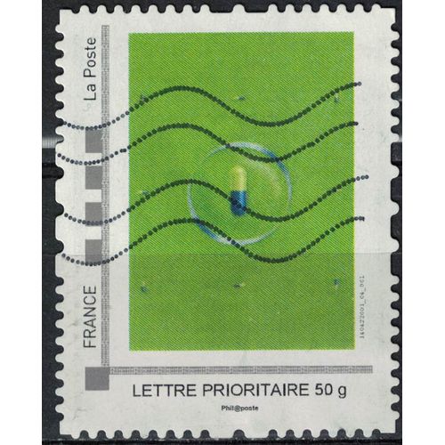 France Oblitéré Mon Timbre À Moi Vigipharm Lp 50 Gr