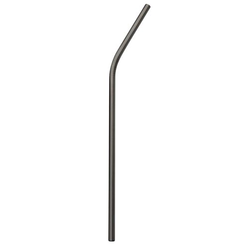 Pailles Colorées En Acier Inoxydable 304, Réutilisables, Droites Et Courbées, En Métal, Avec Brosse De Nettoyage, Ensemble D'accessoires De Bar Et De Fête