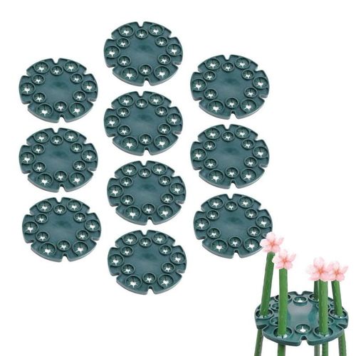 Support De Canne En Bambou Pour Plantes, Support De Jardin Extérieur, Plateau De Protection, Support De Canne En Bambou, Support De Balcon, Fournitures De Jardin