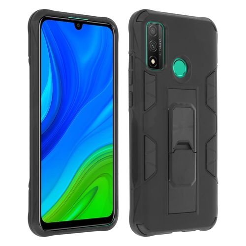 Coque Huawei P Smart 2020 Hybride Antichoc Béquille Fonction Support Noir