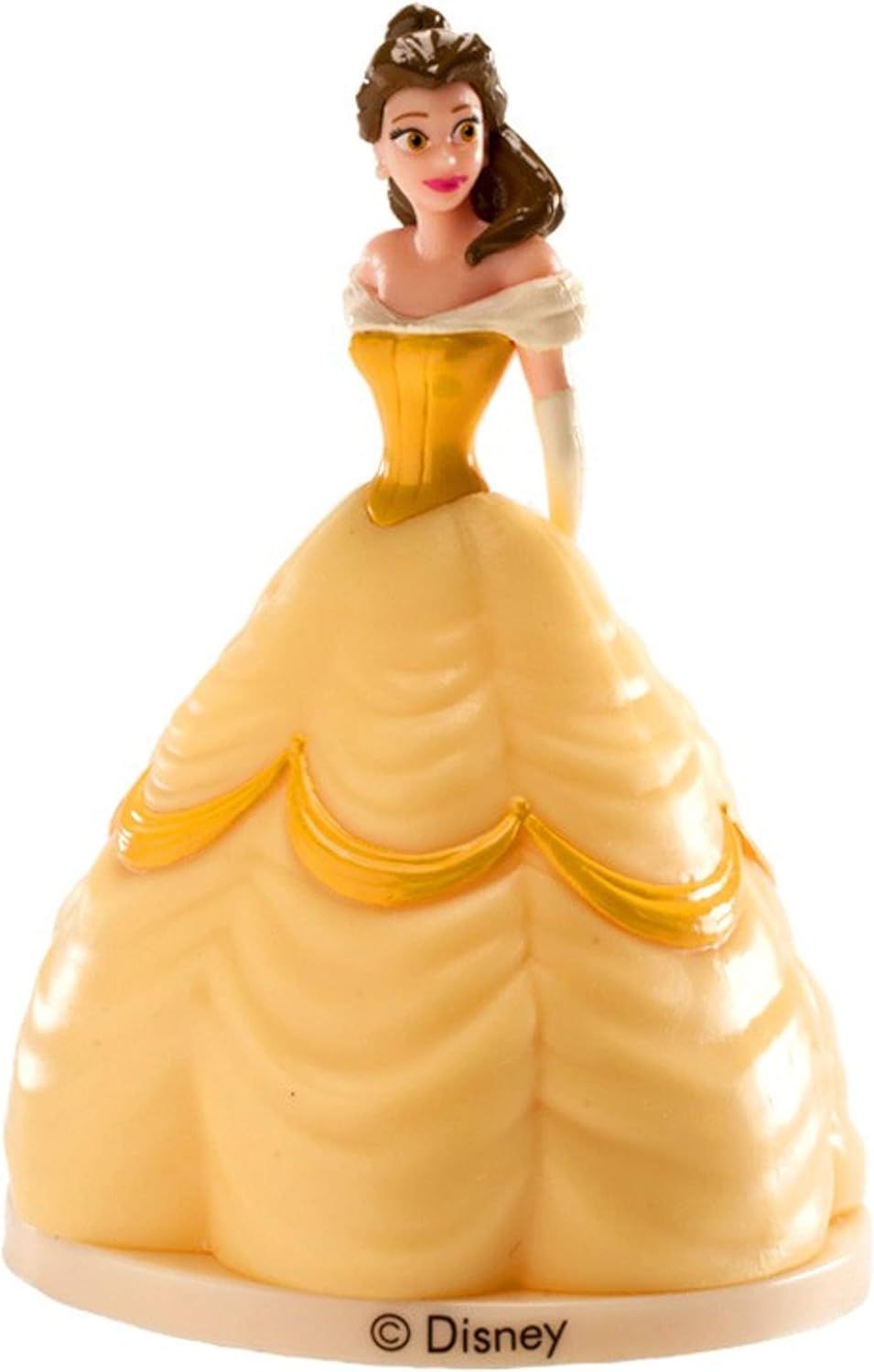 Belle - Decoration Gateau, Decoration Anniversaire Belle - Figurine Disney pour Gateau - 8,5 cm 347107 Multicolore