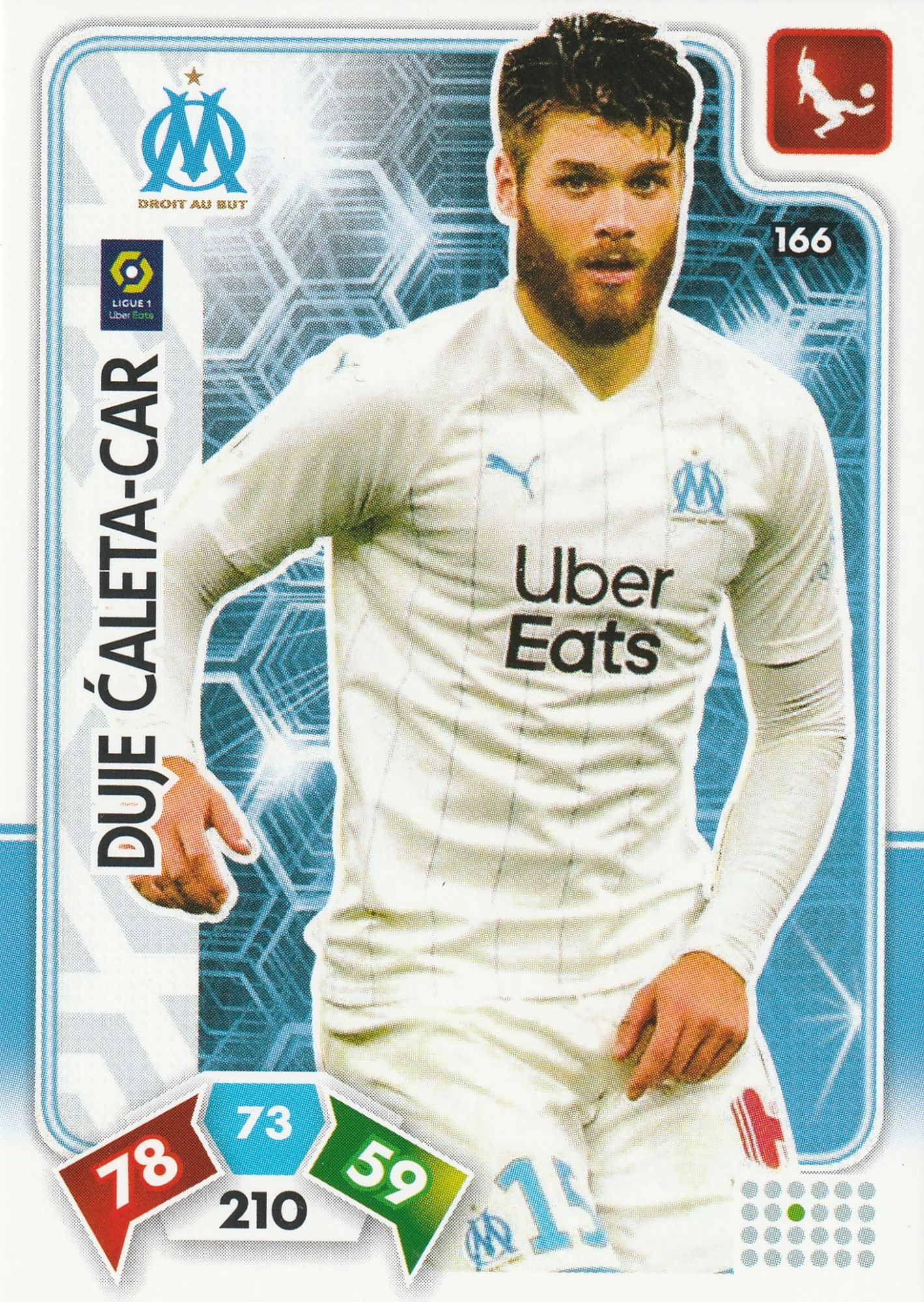 Carte Panini Foot N 166 Adrenalyn Xl 21 Duje Caleta Car Marseille Rakuten