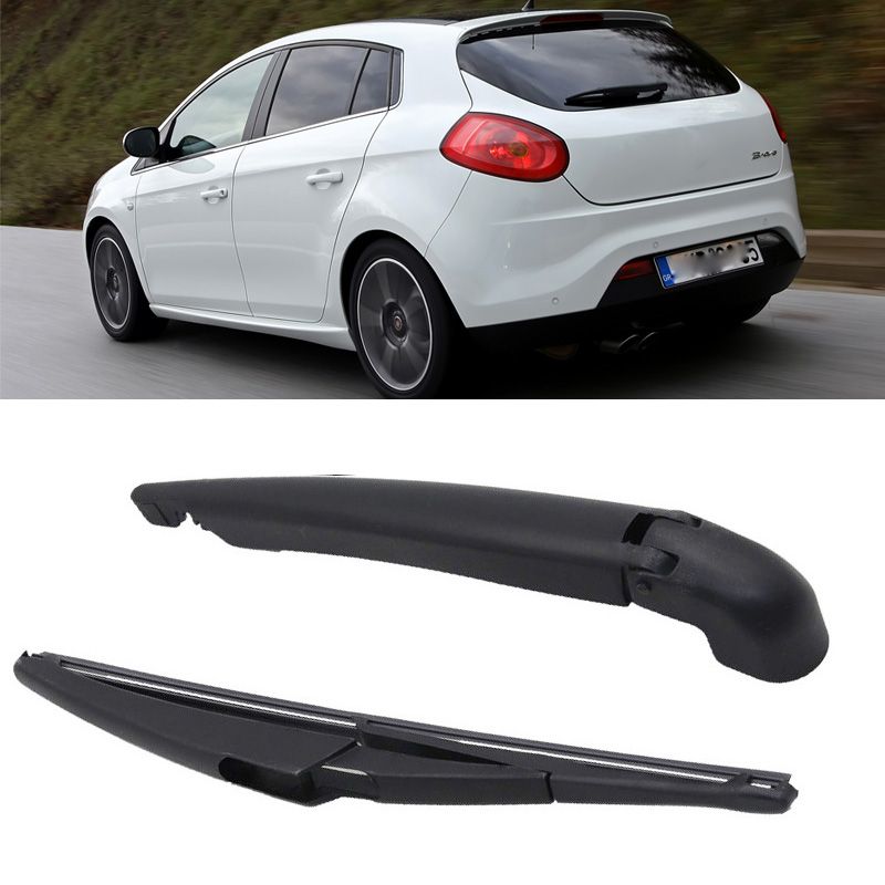 Bras Et Lame D'essuie-Glace Arrière De 11 Pouces, Accessoires De Voiture Pour Fiat Bravo Ii Mk2 2007-2014