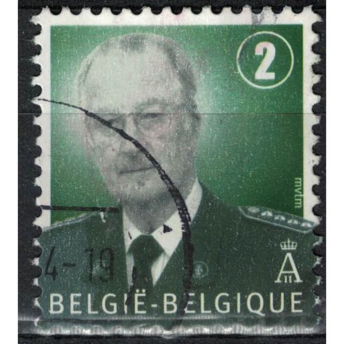 Belgique 2007 Oblitéré Used Roi Albert Ii En Uniforme