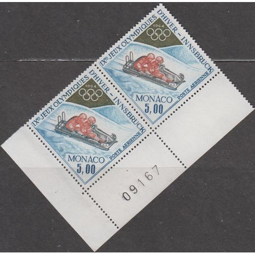 Monaco 1964 Jeux Olympiques