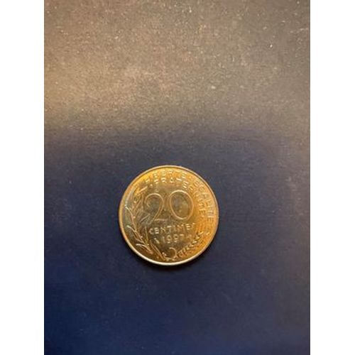 Pièce De 20 Centimes De 1997