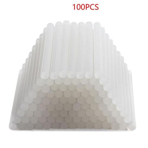 Bâtons De Colle Thermofusible 100x Pour Pistolet Électrique, Outil Artisanal Extra Long De 7mm Pour Pistolet À Colle 7mm X 100/150/200/270mm Outil De Réparation