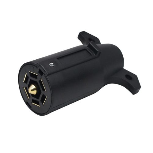Q39f ¿ Connecteur De Faisceau De Câbles De Remorque De Lame De Rv À 7 Broches Côté Du Véhicule