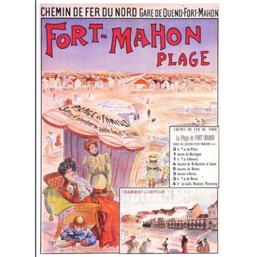 Affiche Fort-Mahon Plage