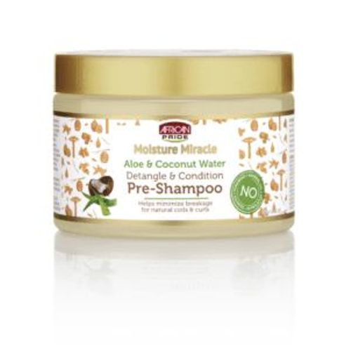 African Pride Moisture Miracle Pré Shampooing Démêlant Et Revitalisant 340g 